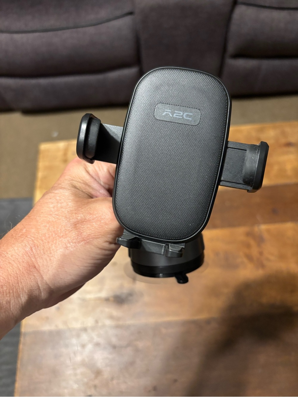 R2 Black Universal Car Phone Mount Holster